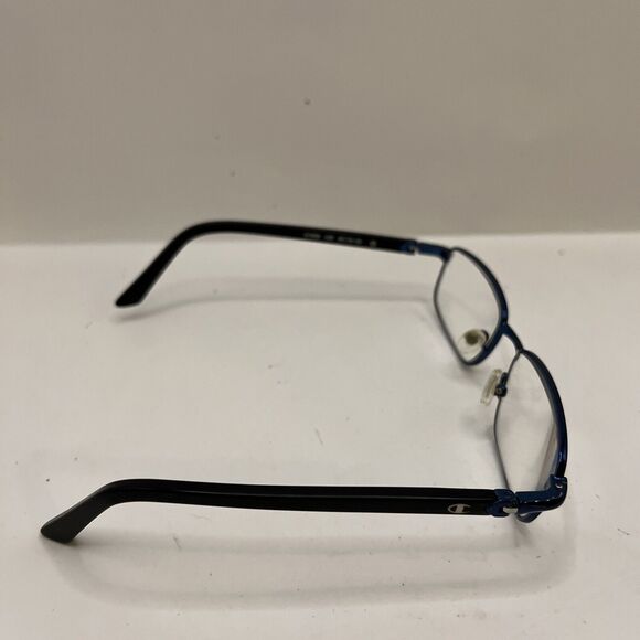 Champion Elite Eyeglasses CU9008 CA01 Black Blue Designer Frames Only 49-16-120 - Picture 4 of 6